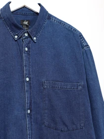 Рубашки H&M модель 0454784_т.синій Фото