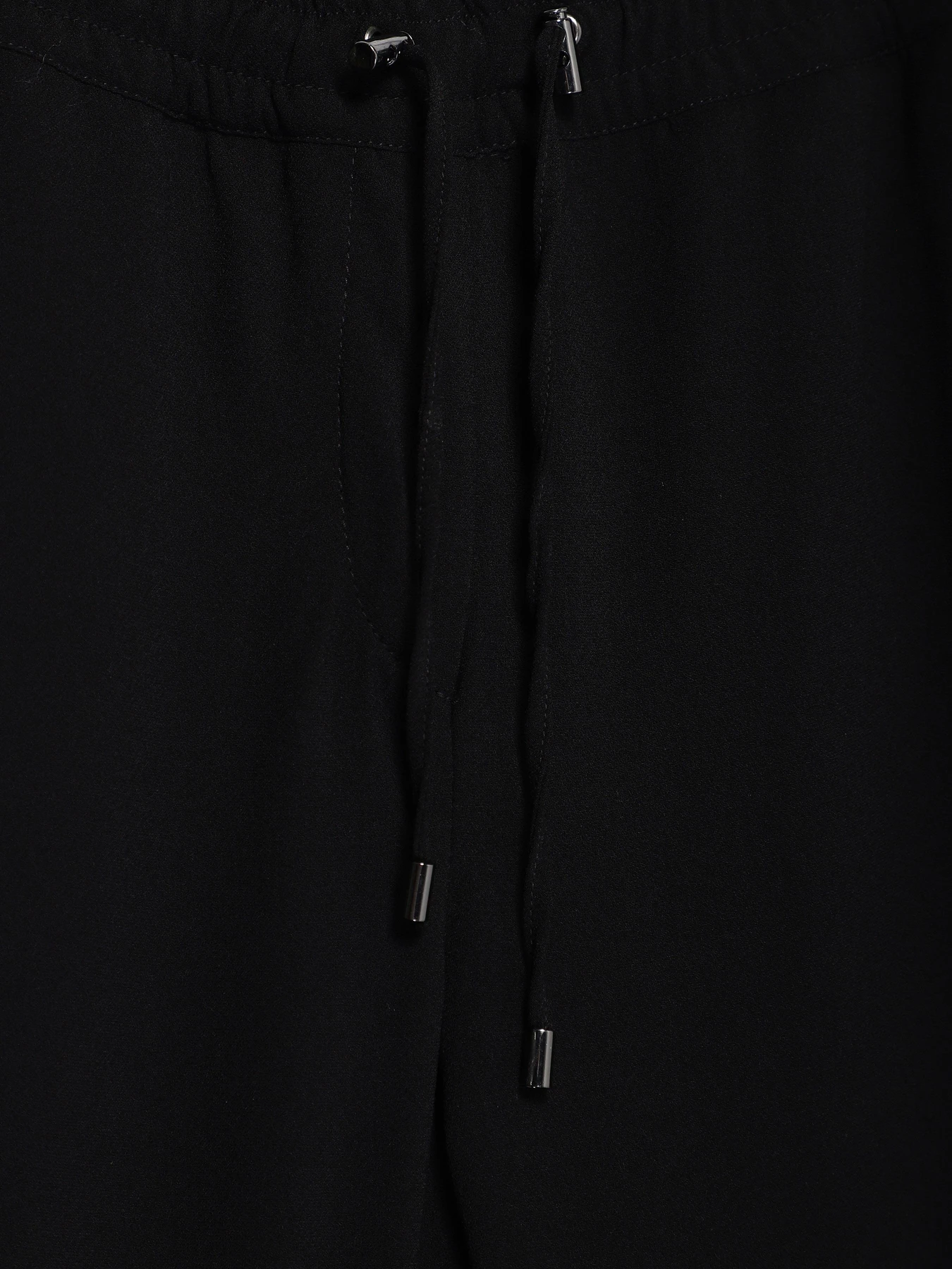 Брюки H&M модель 0464783_чорний Фото