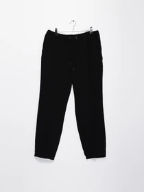 Брюки H&M модель 0464783_чорний Фото