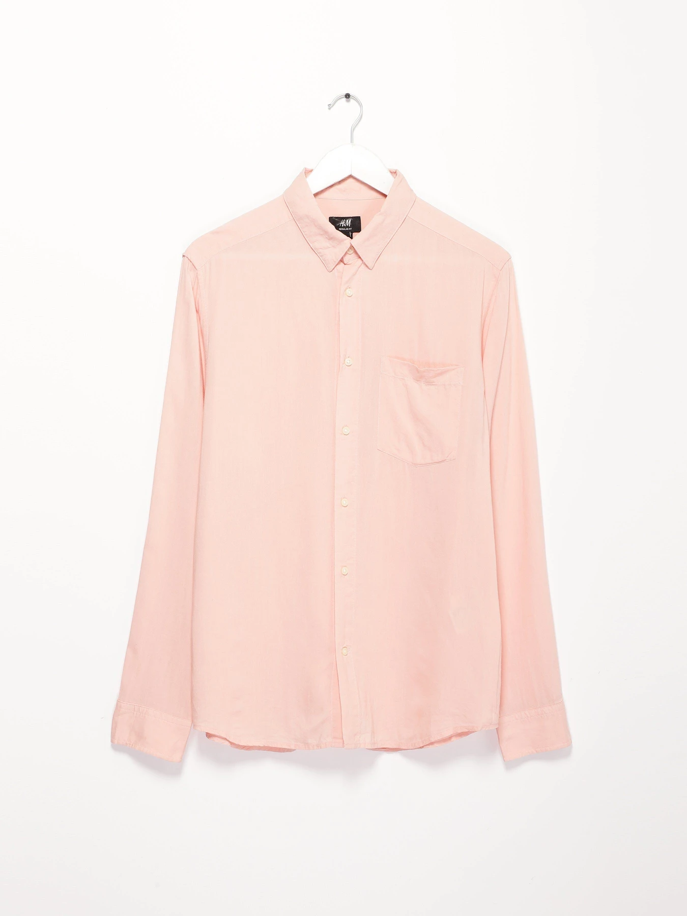 Рубашки H&M модель 04854425_персиковий Фото