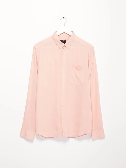 Сорочки H&M модель 04854425_персиковий Фото