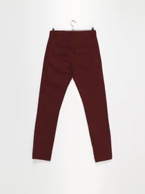 Штани H&M модель 0491912_т.бордовий Фото