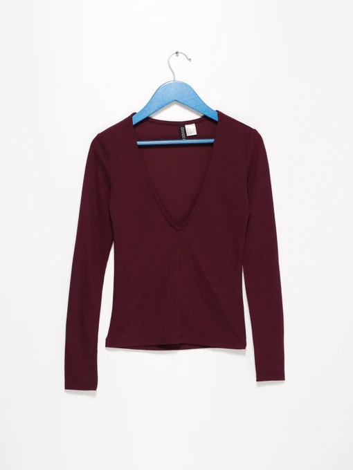 Худі та світшоти H&M модель 0425129_фіолетовий Фото