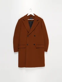 Пальто и плащи H&M модель 0501407_коричневий Фото