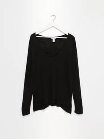 Свитры и кардиганы H&M модель 0501436_чорний Фото