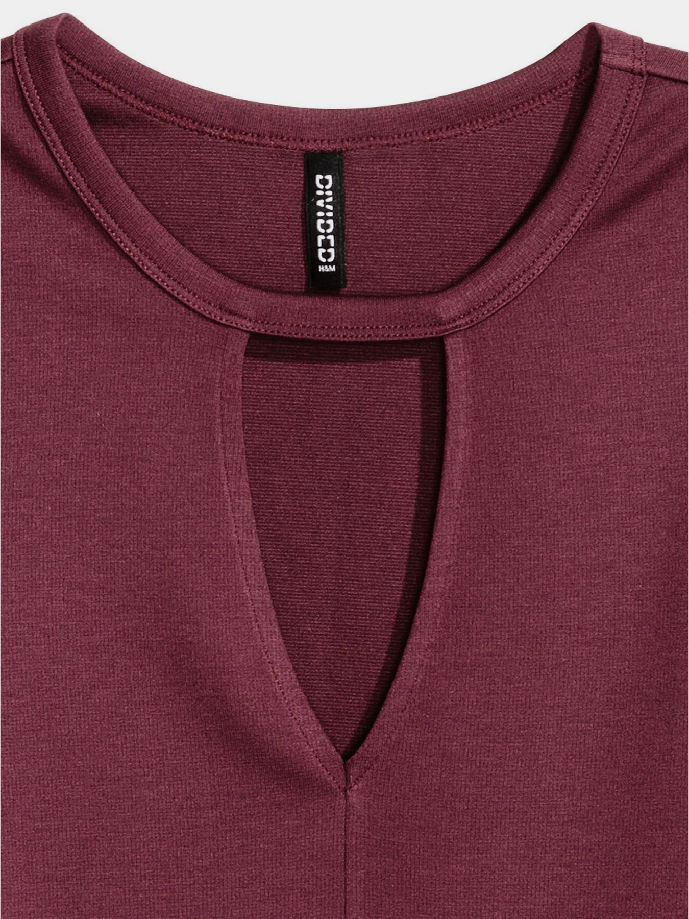 Худі та світшоти H&M модель 0425783_бордовий Фото