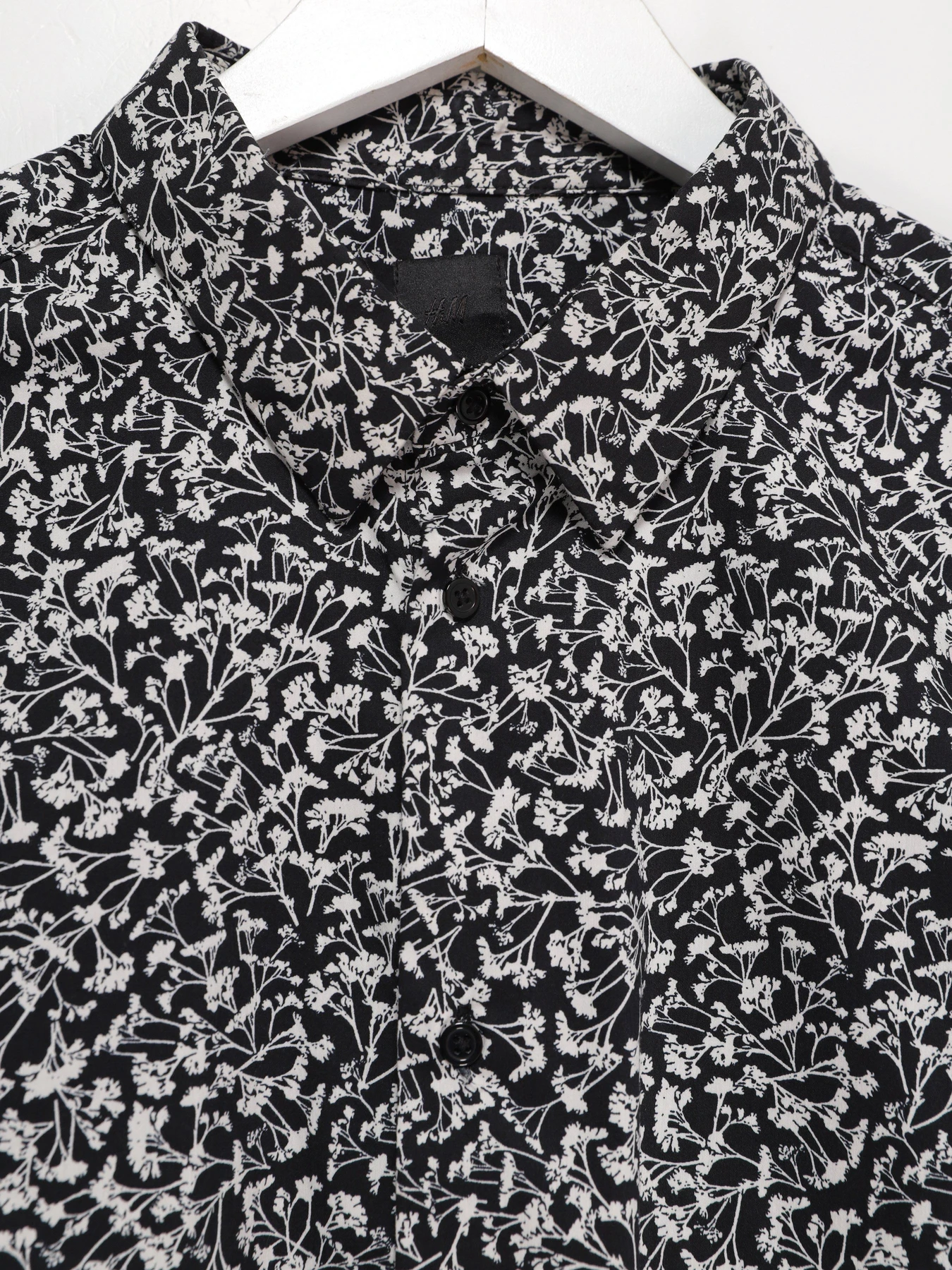 Рубашки H&M модель 0501722_чорний комб. Рубашки H&M модель 0501722_чорний комб. Фото