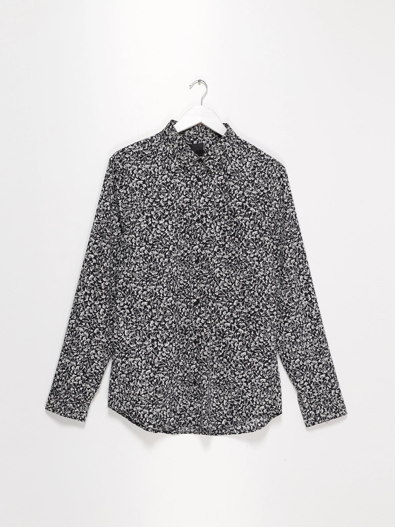 Рубашки H&M модель 0501722_чорний комб. Рубашки H&M модель 0501722_чорний комб. Фото