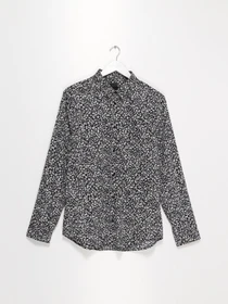 Рубашки H&M модель 0501722_чорний комб. Фото