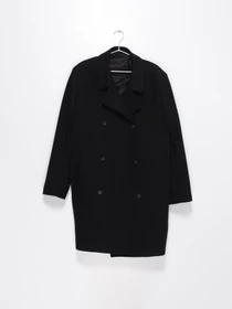 Пальта та плащі H&M модель 0514174_чорний Фото