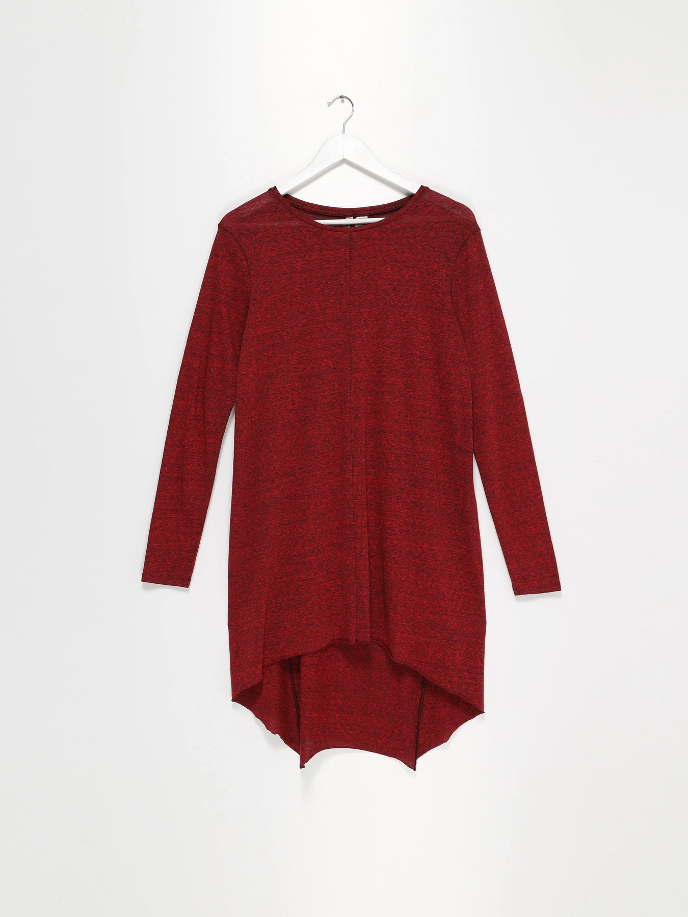 Платья H&M модель 0516656_бордовий комб. Фото