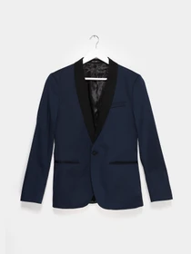 Пиджаки H&M модель 0517943_т.синій Фото