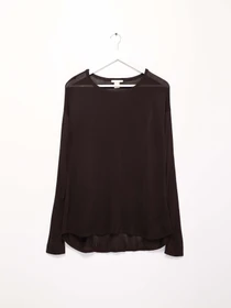 Свитры и кардиганы H&M модель 0522374_чорний Фото