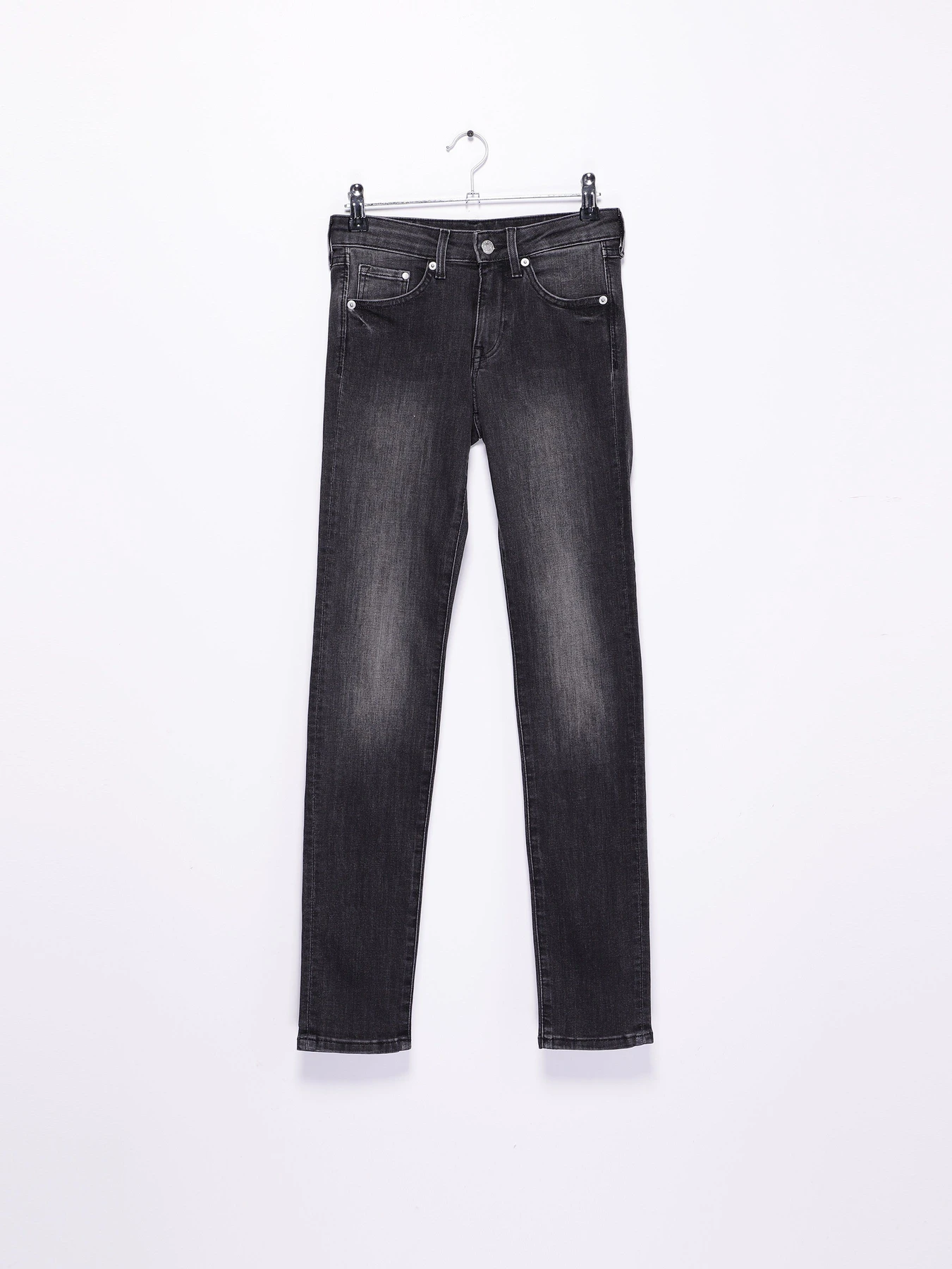 Джинси H&M модель 0535878_т.сірий Фото