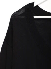 Свитры и кардиганы H&M модель 0538458_чорний Фото