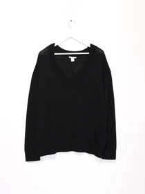 Свитры и кардиганы H&M модель 0538458_чорний Фото