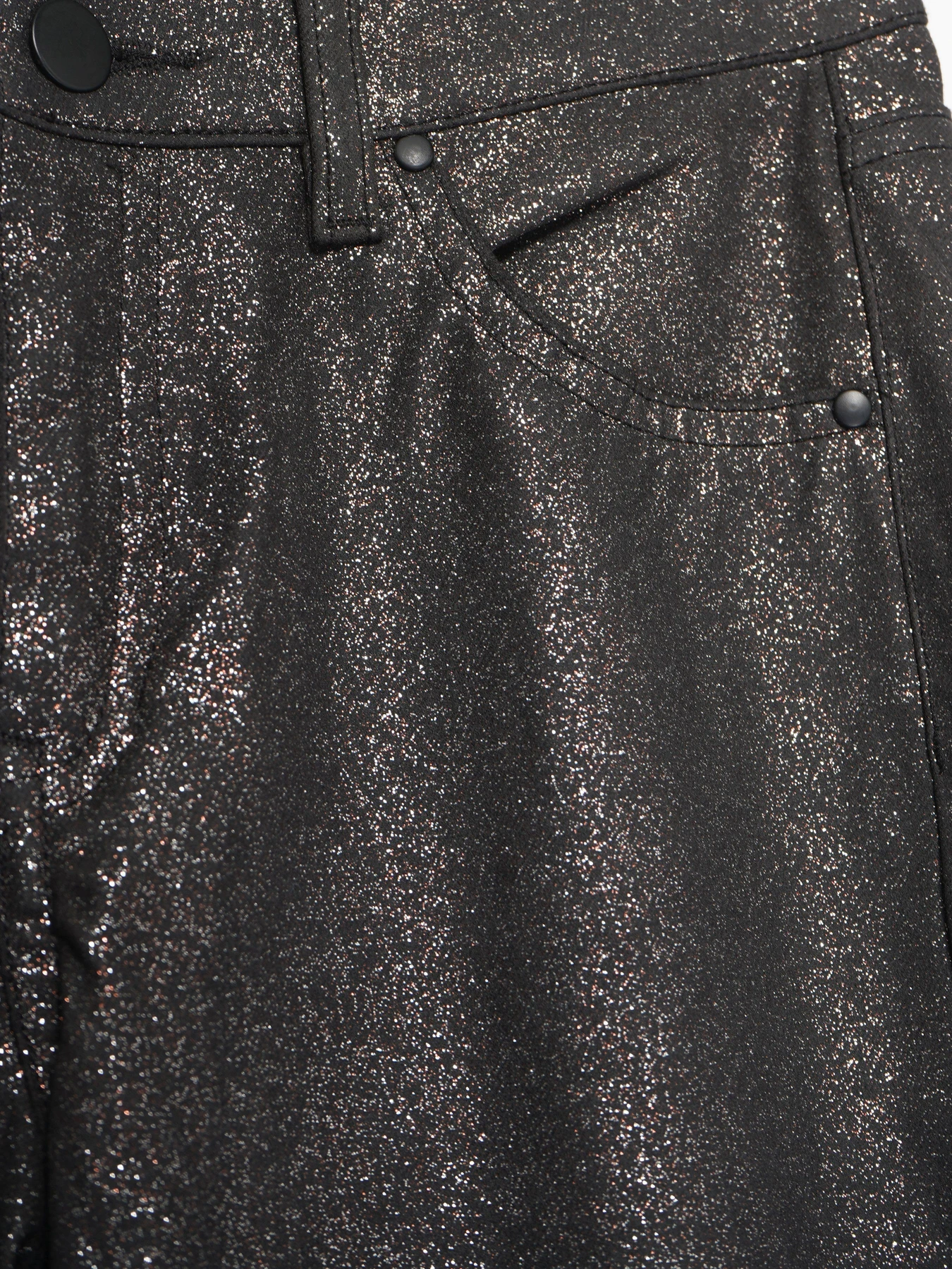 Брюки H&M модель 0541867_чорний комб. Фото