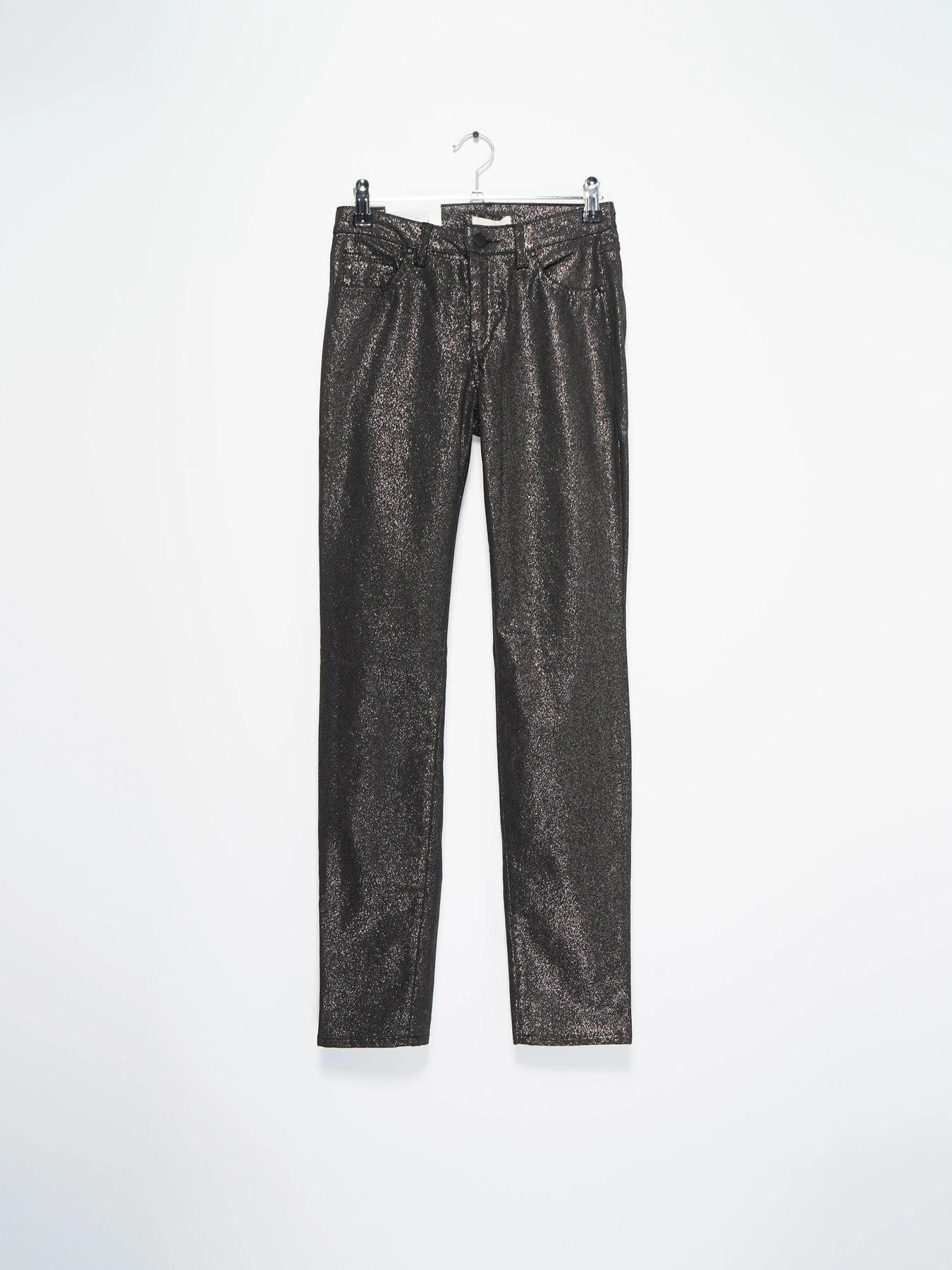 Брюки H&M модель 0541867_чорний комб. Фото