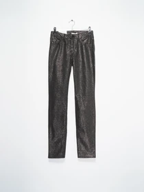 Брюки H&M модель 0541867_чорний комб. Фото