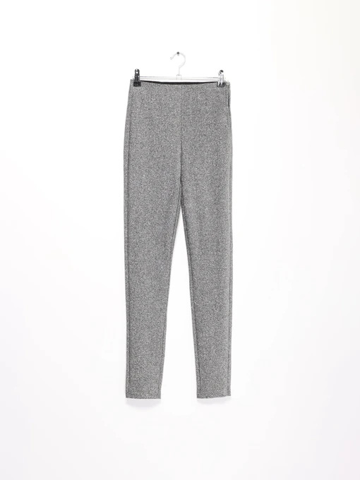 Брюки H&M модель 0543705_срібний Фото