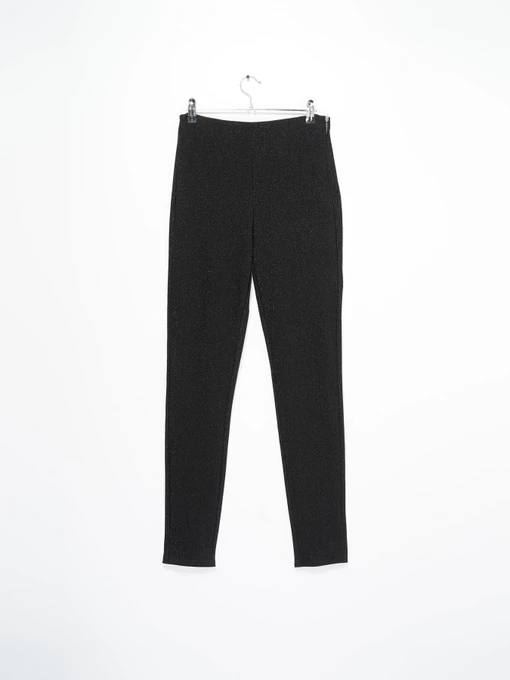 Брюки H&M модель 0543705_чорний комб. Фото