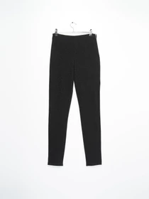 Брюки H&M модель 0543705_чорний комб. Фото