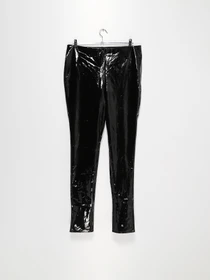 Брюки H&M модель 0544911_чорний Фото
