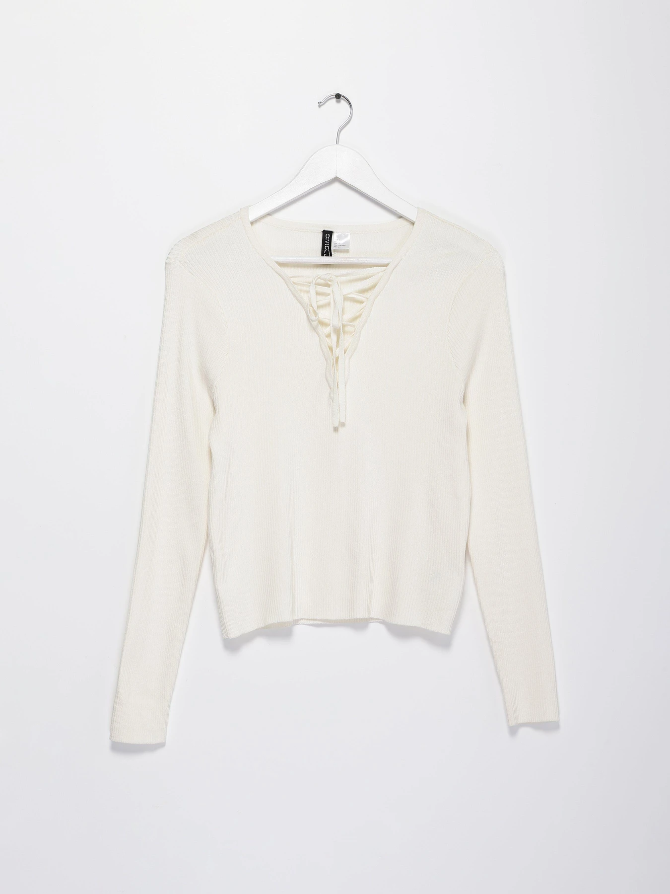 Свитры и кардиганы H&M модель 0548237_білий Фото