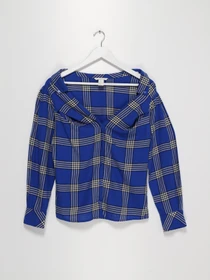 Сорочки H&M модель 0562636_т.синій комб. Фото