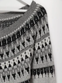 Свитры и кардиганы H&M модель 0567924_сірий комб. Фото