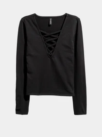 Худі та світшоти H&M модель 0454789_чорний Фото
