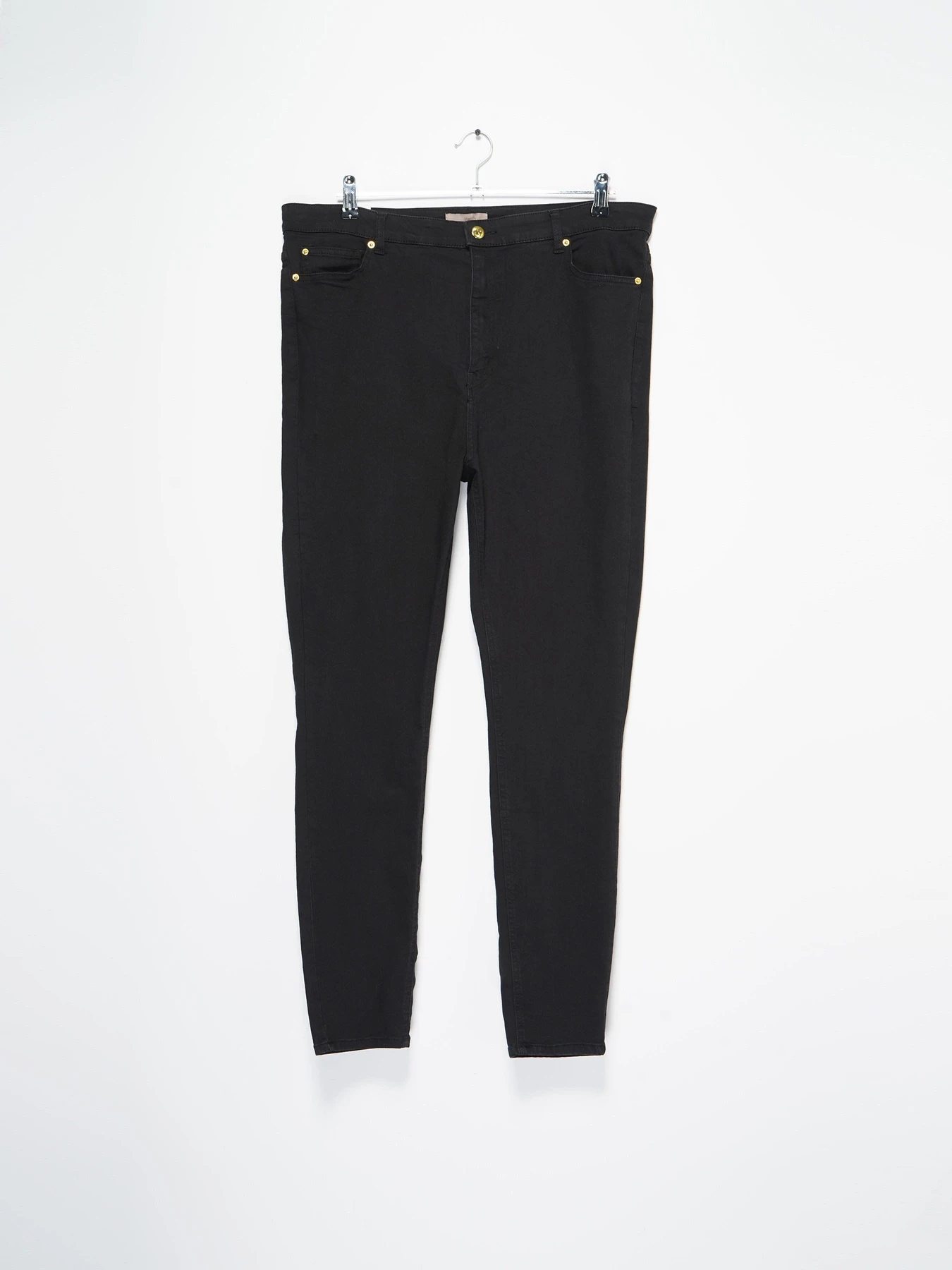 Штани H&M модель 0573937_чорний Штани H&M модель 0573937_чорний Фото