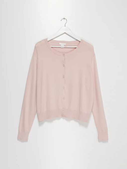 Светри та кардигани H&M модель 0579541_рожевий Фото