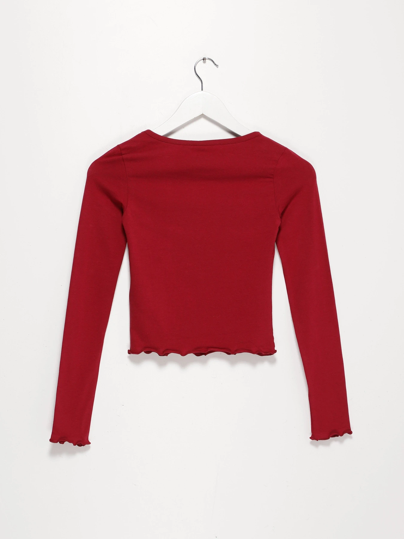Худі та світшоти H&M модель 0456042_бордовий Фото