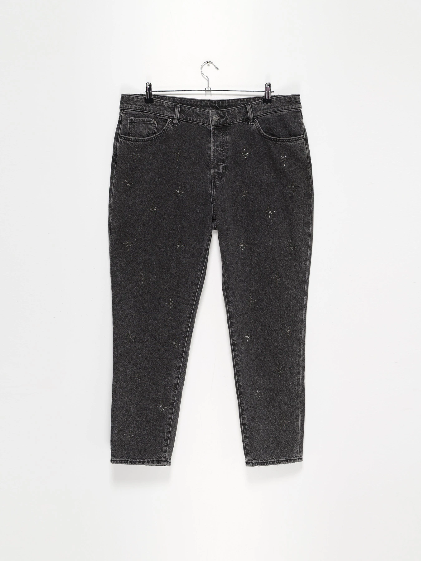 Джинси H&M модель 0590227_т.сірий Фото