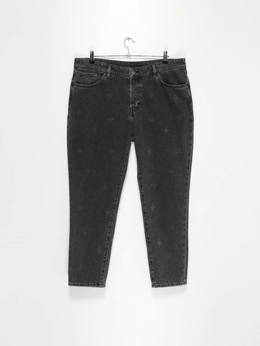 Джинси H&M модель 0590227_т.сірий Фото