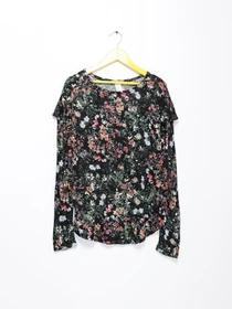 Худі та світшоти H&M модель 0597059_чорний комб. Фото