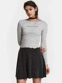 Худі та світшоти H&M модель 0456042_сірий Фото