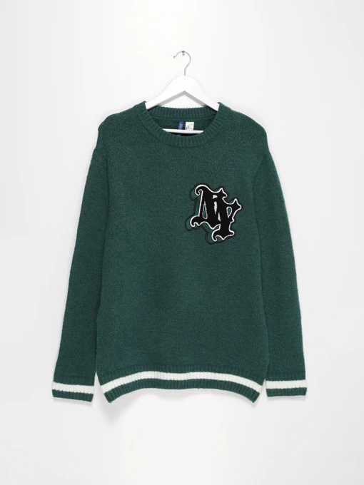 Свитры и кардиганы H&M модель 0607324_зелений Фото
