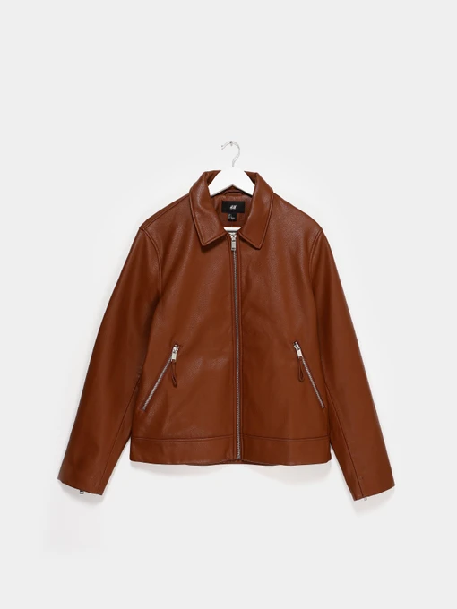 Куртки и дубленки H&M модель 0611372_коричневий Фото