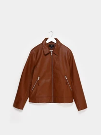 Куртки та дублянки H&M модель 0611372_коричневий Фото