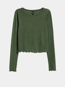Худі та світшоти H&M модель 0456042_хакі Фото