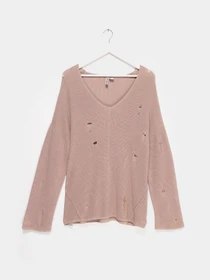 Свитры и кардиганы H&M модель 0619110_бежевий Фото