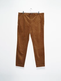 Брюки H&M модель 0633242_коричневий Фото