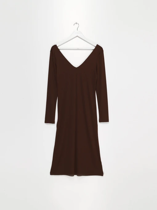 Платья H&M модель 0634760_т.коричневий Фото