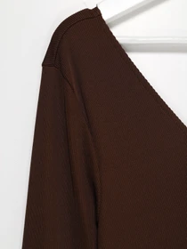 Платья H&M модель 0634760_т.коричневий Фото