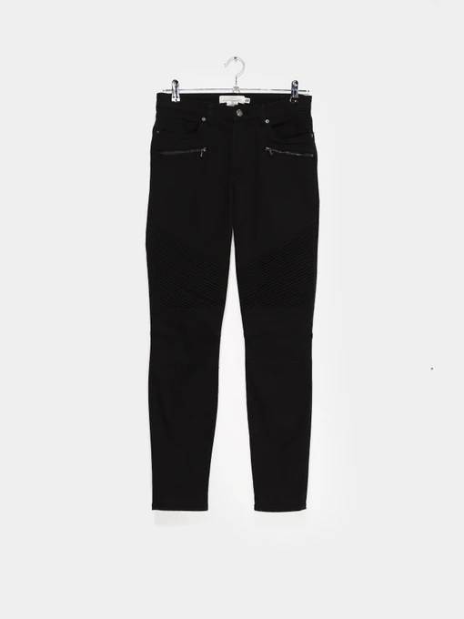 Брюки H&M модель 0649664_чорний Фото