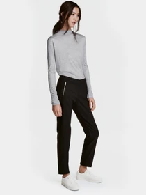 Штани H&M модель 0459162_чорний Фото