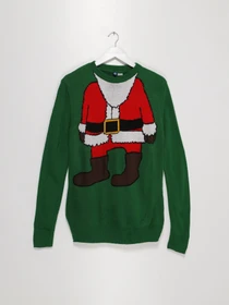 Светри та кардигани H&M модель 0667772_зелений комб. Фото