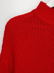 Свитры и кардиганы H&M модель 0672748_т.червоний Фото